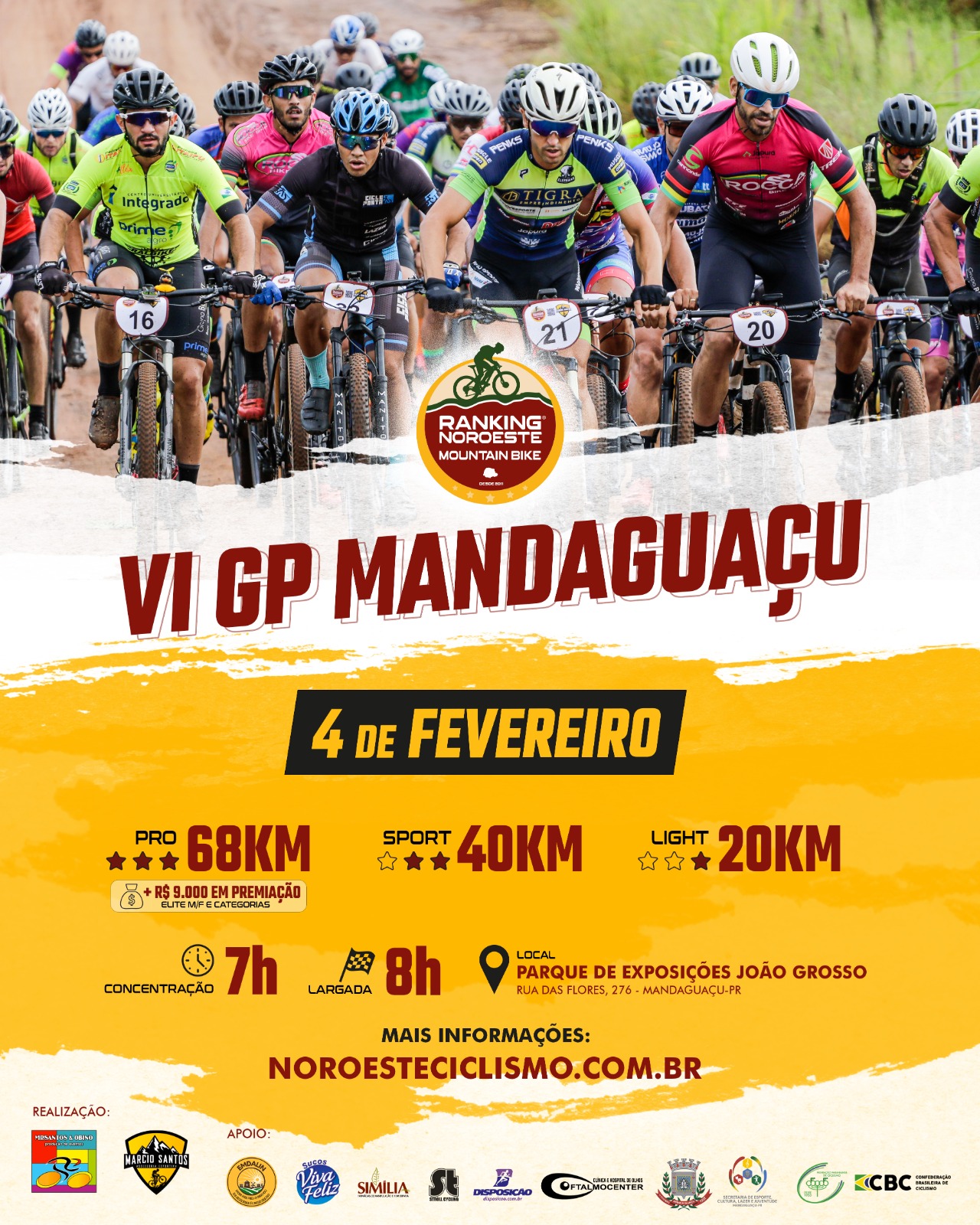VI Gp Mandaguaçu XCM – 4 Fevereiro -2024
